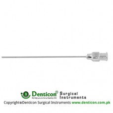 Menghini Liver Puncture Needle For Blind Lever Puncture - With Stopping Needle Stainless Steel, Needle Size Ø 1.6 x 70 mm